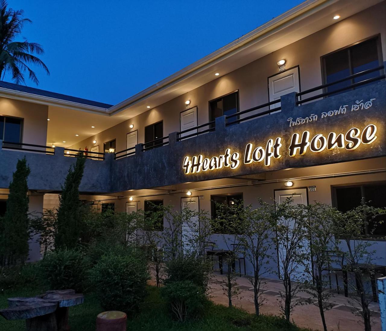 4Hearts Loft House Hotel Surat Thani Exterior foto